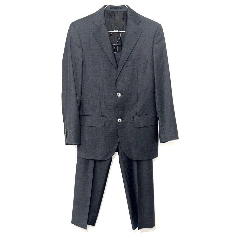 Luigi Bianchi Mantova Ermenegildo Zegna Superfine Wool Suit - Gray